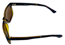 Load image into Gallery viewer, Guess Sunglass Mens Havana Rectangle Plastic Wrap, Brown Lens GF0234. 52E
