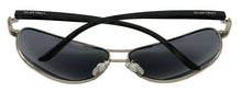 Load image into Gallery viewer, Ellen Tracy Womens Sunglass Silver Metal Aviator , Smoke Lens . ET540 3

