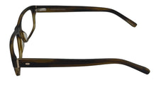 Load image into Gallery viewer, Jones New York Mens Rectangle Mens Olive Plastic Eyewear Frame, J520 54mm
