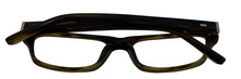 Load image into Gallery viewer, Jones New York Mens Rectangle Mens Olive Plastic Eyewear Frame, J520 54mm
