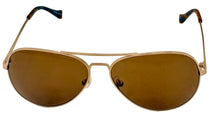 Load image into Gallery viewer, Lucky Brand Gold Mens Metal Sunglass, Some Gradient Lens DS02
