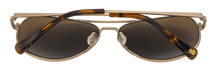 Load image into Gallery viewer, Lucky Brand Gold Mens Metal Sunglass, Some Gradient Lens DS02
