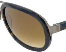 Load image into Gallery viewer, Kenneth Cole Reaction Mens Gunmetal Sunglass Metal Rectangle, KC1329. 9B
