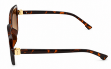 Load image into Gallery viewer, Guess Sunglass Womens Dark Havana Oversized Square Plastic, Gradient GF0425. 52F
