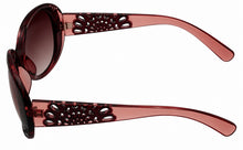 Load image into Gallery viewer, Esprit ET19377 513 Women Violet Wrap Sunglasses Gradient Lens 58-16-134
