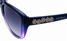 Load image into Gallery viewer, Esprit Sunglass Womens Blue Fade Plastic Rectangle Sunglass ET19450. 577
