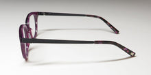 Load image into Gallery viewer, Jones New York Purple Mens Plastic Soft Square Eyewear , J234. 47mm
