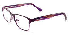 Load image into Gallery viewer, Lucky Womens Eyeglass Rectangle Stainless Steel D101 Purple Metal 53mm
