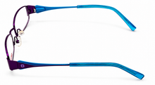 Load image into Gallery viewer, Converse Big Kids Purple Ophthalmic Soft Rectangle Metal Frame K002 47mm

