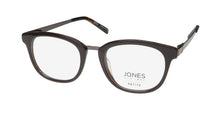 Load image into Gallery viewer, Jones New York Brown Mens Plastic Soft Square Eyewear , J234. 47mm
