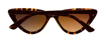 Load image into Gallery viewer, Lucky Brand Womens Tortoise Plastic Cateye Sunglass D2004
