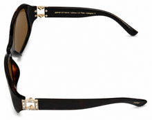 Load image into Gallery viewer, Esprit Women's Sunglasses Plastic Rectangle Brown / Crystal / Brown. ET19315 532
