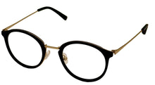 Load image into Gallery viewer, Jones New York Mens Black Round Plastic Eyewear Frame, J772. 48mm
