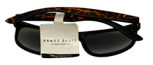 Load image into Gallery viewer, Perry Ellis Sunglass Matte Demi Plastic Rectangle Wrap, Mirror Lens. PE90. 1
