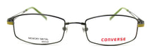 Load image into Gallery viewer, Converse Big Kids Ophthalmic Soft Rectangle Frame Olive Metal Rebound 46mm
