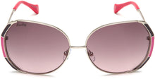 Load image into Gallery viewer, Lucky Brand Nose Guard Unisex Square Oversized Fashion Sunglasses, Gold
