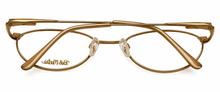Load image into Gallery viewer, Bob Mackie Mens Gold Silver Tear Drop Metal Eyewear Frame. BM 800 52mm
