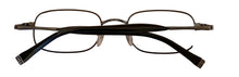 Load image into Gallery viewer, John Varvatos Rectangle Men Gunmetal Rectangle Metal Eyewear Frame V140 50mm
