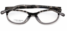 Load image into Gallery viewer, Lucky Brand Big Kids Eyeglass Round Grey Havana Plastic VLBD825 47mm
