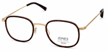 Load image into Gallery viewer, Jones New York Mens Square Tortoise Gold Metal Eyewear Frame, J360. 49mm
