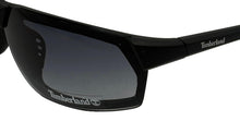 Load image into Gallery viewer, Timberland Matte Black Mens Plastic Rectangle Sunglass, Flash Lens TB7219. 2C
