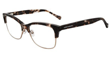 Load image into Gallery viewer, Lucky Mens Ophthalmic Soft Rectangle Pink Tortoise Gold Metal Frame. D109 55mm
