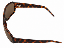 Load image into Gallery viewer, Timberland Tortoise Mens Plastic Rectangle Sunglass, Brown Lens TB7077. 52E
