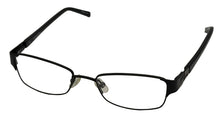 Load image into Gallery viewer, Jones New York Womens Metal Soft Rectangle Eyewear Frame, J127 Black 48mm
