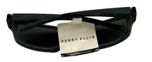 Load image into Gallery viewer, Perry Ellis Sunglass Mens Grey Plastic Sport Rectangle Wrap, Smoke Lens PE105 2
