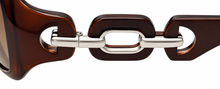 Load image into Gallery viewer, Esprit Sunglass Womens Soft Brown Fade Oversized Rectangle, ET 19400 535
