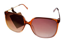 Load image into Gallery viewer, Lucky Brand Womens Brown Blush Plastic Square Sunglass, Gradient Lens SLBD 121
