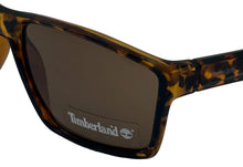 Load image into Gallery viewer, Timberland Mens Rectangle Matte Black Plastic Sunglass TB7218. 2C
