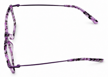 Load image into Gallery viewer, Jones New York Purple Mens Plastic Rectangle Eyewear Frame, J232 47mm
