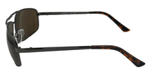 Load image into Gallery viewer, Timberland Sunglass Mens Gun/Metal Rectangle Aviator Brown Lens TB7208 8E
