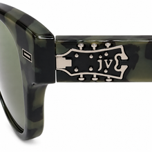 Load image into Gallery viewer, John Varvatos Mens Round Plastic Smoke Tortoise Polarized Sunglass V532
