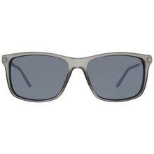 Load image into Gallery viewer, Timberland Sunglass Black Silver Rectangle Plastic, Smoke Lens TB7177 1A
