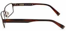 Load image into Gallery viewer, John Varvatos Eyeglasses Rectangle Men Brown Eyewear Frame V133. 55mm
