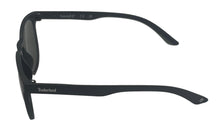 Load image into Gallery viewer, Timberland Matte Black Mens Plastic Soft Square Sunglass, Green Lens TB7214 2N
