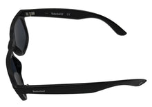 Load image into Gallery viewer, Timberland Men Sunglass Matte Black Plastic Square, Smoke Lens TB7156 2A
