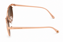 Load image into Gallery viewer, Lucky Brand Women Rose Gold Metal Cateye Sunglass, Gradient Lens D2007
