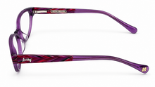 Load image into Gallery viewer, Lucky Brand Womens Eyeglass Rectangle Sunrise Purple Plastic 52mm
