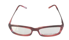 Load image into Gallery viewer, Jones New York Ophthalmic Plastic Rectangle Eyewear Frame, J213 Red. 47mm
