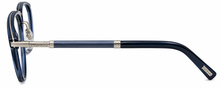 Load image into Gallery viewer, Chopard VCHC76V 0579 Men's Shiny Palladium Blue Horn Eyeglass Frame. 52mm
