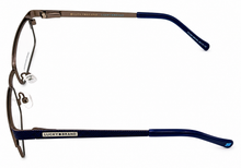 Load image into Gallery viewer, Lucky Brand Big Kids Unisex Eyeglass D801 Rectangle Blue Metal Plastic 46mm
