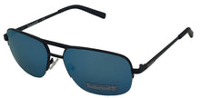 Load image into Gallery viewer, Timberland Matte Matte Black Mens Rimless Rectangle Aviator Metal Sunglass TB7173. 2X
