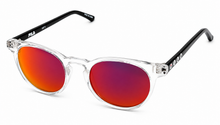 Load image into Gallery viewer, Fila Big Kids Clear Soft Square Plastic Sunglass SF1156 45mm
