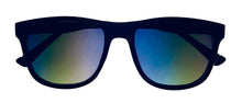 Load image into Gallery viewer, Fila Mens Black Blue Soft Square Sunglass SF9287. 0Z42
