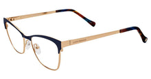 Load image into Gallery viewer, Lucky Mens Ophthalmic Blue Metal Cateye Frame. D108. 52mm
