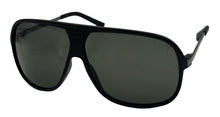 Load image into Gallery viewer, Timberland Matte Black Mens Plastic Square Aviator Sunglass Smoke Lens TB7291 2N
