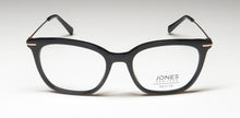Load image into Gallery viewer, Jones New York Purple Black Mens Plastic Rectangle Eyewear Frame, J240. 49mm
